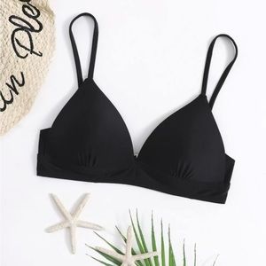 Black Triangle Bikini Top XS